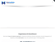 Tablet Screenshot of intermediata.com